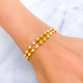 festive-fine-22k-gold-pearl-bracelet