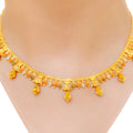 Vibrant Triangle Accented Necklace Set