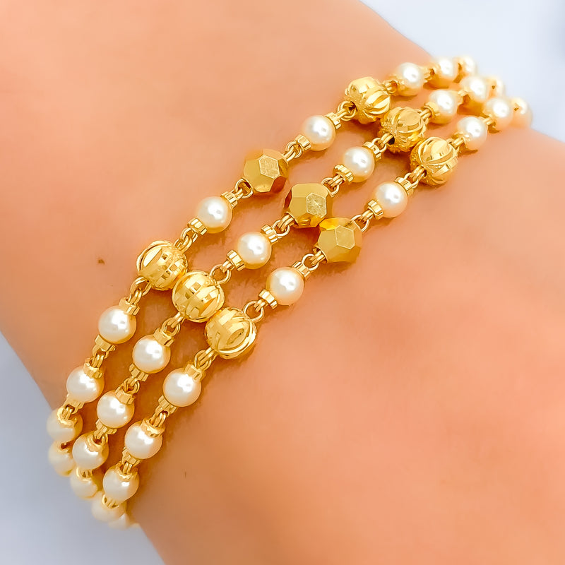 dazzling-22k-gold-pearl-bracelet