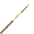 Chic Dotted Bead 22k Gold Bracelet