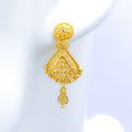 Petite Hanging 22k Gold Earrings