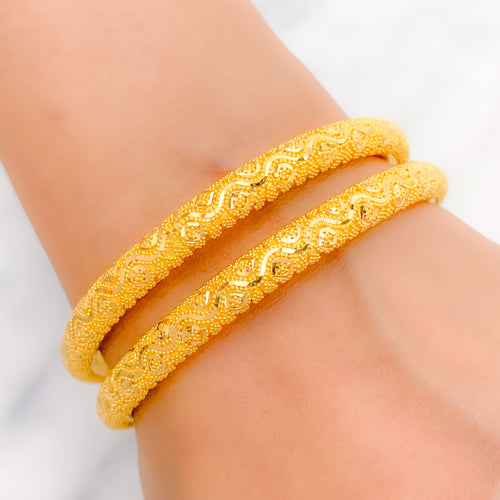 Classic Shimmering Bangles