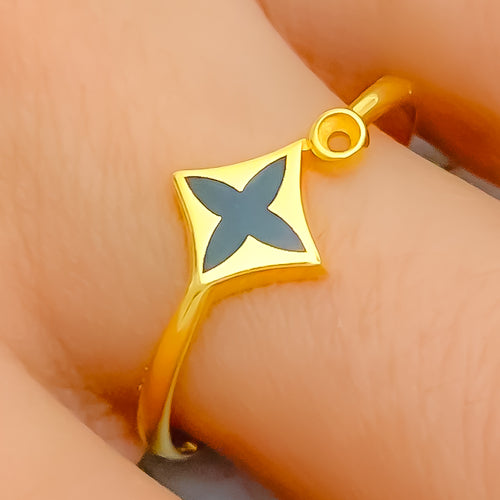 Charming Chic 21K Gold Ring