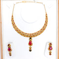 Exclusive Ruby + Garnet 22k Gold Set