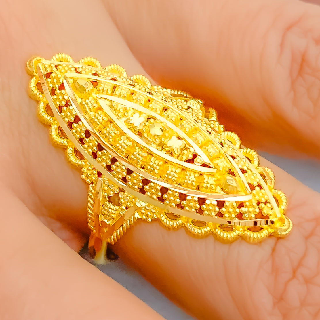 Full Finger Long Rings Romantic Ringplated Famous Design Rings Original  Lady Rings Gold Rings For Wo on Luulla