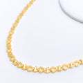 Elegant Sand Finish 22k Gold Chain