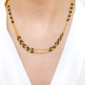 Triple Chain Mangal Sutra Necklace