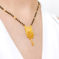 Traditional Squared Mangal Sutra Necklace