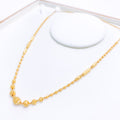 Classic Yellow 22k Gold Mala Necklace