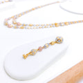 Two Lara Orb Style 22k Gold Necklace Set