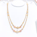 Two Lara Orb Style 22k Gold Necklace Set