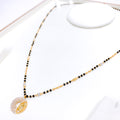 Contemporary High Finish 22k Gold Mangalsutra