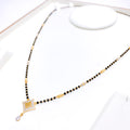 Diamond Shaped 22k Gold Mangalsutra