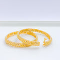 Classic Thin 22k Gold Bangle Pair