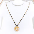 Posh CZ Adorned 22k Gold Mangalsutra