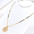 Blooming Flower 22k Gold Mangalsutra