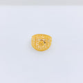 Sleek Opulent 22k Gold Ring