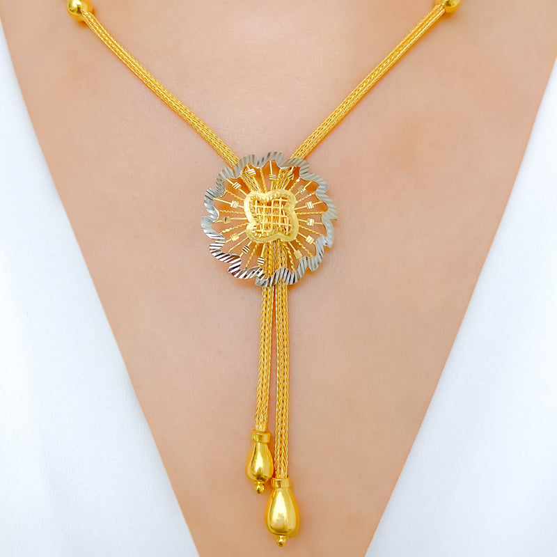 Regal Shimmering Necklace Set