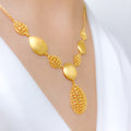 Splendid Lightweight Necklace 22k Gold Set