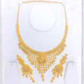 Gorgeous Hanging Netted 22k Gold Set