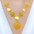 Ornate Drop Necklace Set