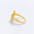 Special Blooming Sunflower 22k Gold Ring