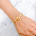 Classic Glistening 22k Gold Bracelet