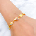 Glossy Petite 22k Gold Bracelet