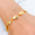 Glossy Petite 22k Gold Bracelet