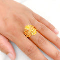 Festive Trendy 22k Gold Ring