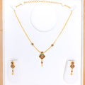 Festive Meenakari 22k Gold Necklace Set