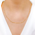 Chic Lightweight Double Bead Chain