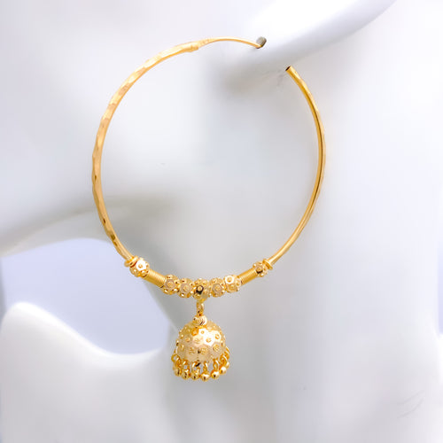Elevated Grand Bali 22k Gold Earrings
