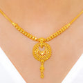 Dainty Chand 22k Gold Necklace Set