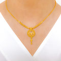 Dainty Chand 22k Gold Necklace Set