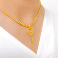 Dainty Chand 22k Gold Necklace Set