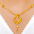 Chand Drop 22k Gold Necklace Set