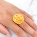 Sophisticated Dome 22k Gold Ring