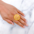 Upscale Dome 22k Gold Ring