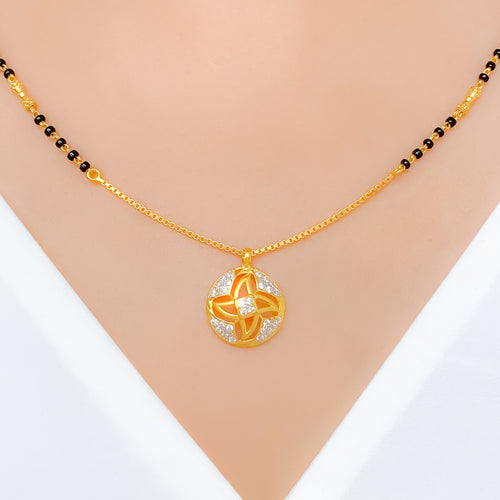 Unique Star 22k Gold Mangalsutra