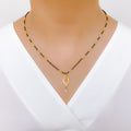 Trendy Two-Tone 22k Gold Mangalsutra