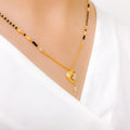 Golden Heart 22k Gold Mangalsutra