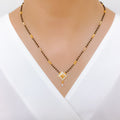 Diamond Shaped 22k Gold Mangalsutra