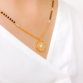 Blooming Flower 22k Gold Mangalsutra