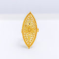 Exclusive Floral Leaf Ring