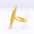 Graduated Meenakari Ring