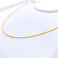 Medium Classic Fox 22k Gold Chain - 20"