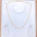 Medium Classic Fox 22k Gold Chain - 20"