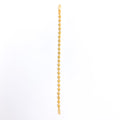 Classy Reflective 22k Gold Bead Bracelet