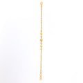 Fancy Beaded 22k Gold Bracelet